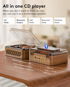 Portable CD <b>Player</b> Anti-skip Support CD CD-R CD-RW MP3 WMA Music <b>Player</b> - Product Image 6