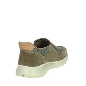 Uomo Slip On 752090 Mocassins beiges pour hommes, chaussures décontractées, confortables, respirantes, tige en maille, semelle légère - Product Image 3
