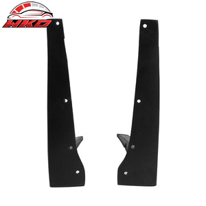 Fits For Dodge Charger 11-14 RA Style Front Bumper <b>Lip</b> <b>Splitter</b> Corner Winglet PU 2PC High Quality Exterior Accessory - Product Image 5