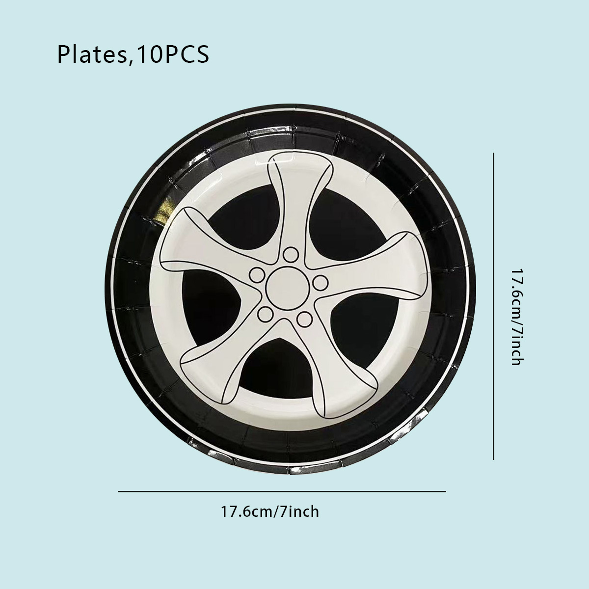 ดิสก์10PCS-7-inch