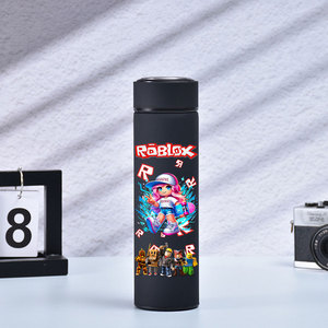 Gobelet isotherme portable en acier inoxydable double paroi mat de 500 ml pour étudiants, idéal pour les fans de jeux et d'anime, cadeau de maternité ou d'<span class=keywords><strong>anniversaire</strong></span> - Product Image 6