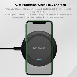 Prix de gros du fabricant, mini chargeur sans fil magnétique à <span class=keywords><strong>induction</strong></span> pour bureau, chargeur universel rapide pour téléphone 10W PD Type-C - Product Image 5