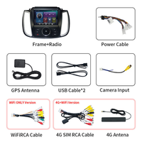 Autoradio stéréo de 9 pouces pour voiture, lecteur DVD, navigation Gps, multimédia, Carplay, pour Ford Kuga C-Max Escape 2017 2018