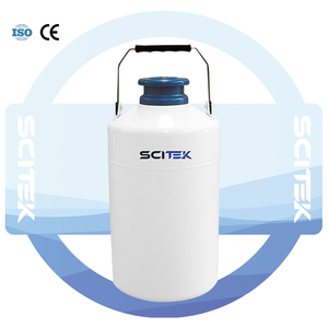 Tanque de Nitrógeno Líquido Portátil SCITEK, Aleación de Aluminio de Alta Resistencia, Ligero, Garantía de 3 Años, Almacenamiento Rentable - Product Image 3