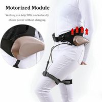 Exosquelette manuel d'assistance à la mobilité de l'articulation de la hanche, exosquelette de marche portable pour la rééducation des membres inférieurs (simple/double jambe)