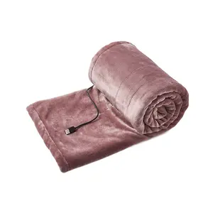 Электрическое одеяло с Usb-разъемом, шаль для отдыха на открытом воздухе, автомобиля, кемпинга, беспроводное одеяло с электрическим подогревом 5 В