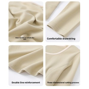 <span class=keywords><strong>Maglia</strong></span> Termica a Maniche Lunghe da Donna in Viscosa Stile Coreano, Simile a un Piumino, per l'Inverno - Product Image 4