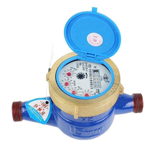 Digital Multi-Jet Water Reading Meter Dn50 1/2 Cast Iron ISO4064 Class B OEM Manufacturer