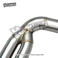 Tuyaux d'échappement Catback Valvetronic Excustom SS304 pour Supra GR A90/A91MK4/MK5 3.0T 2020-2023 avec silencieux à soupapes pour un son amélioré