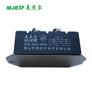 Módulo Rectificador <span class=keywords><strong>de</strong></span> Puente Trifásico Tipo VUO Negro 1600V MDS200A para Convertidor <span class=keywords><strong>de</strong></span> Frecuencia Eléctrico - Product Image 5