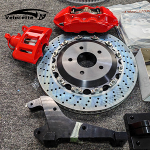 Pinza de freno de <span class=keywords><strong>6</strong></span> pistones de alto carbono 380 355 Rotor estilo personalizable Logotipo de Color para <span class=keywords><strong>Mazda</strong></span> <span class=keywords><strong>6</strong></span> Hyundai - Product Image 5