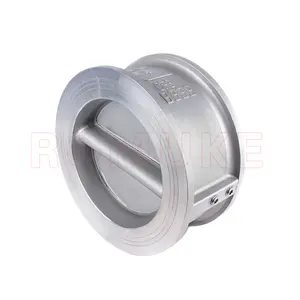 H76W-16P Stainless Steel CF8 CF3 CF8M CF3M Wafer Connected Double Disc Swing Check Valve