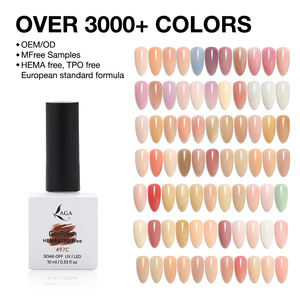 مورد أظافر بالجملة طلاء أظافر جل طبيعي خالي من TPO 15 طلاء أظافر جل نقع طلاء أظافر جل بألوان بيئية - Product Image 3