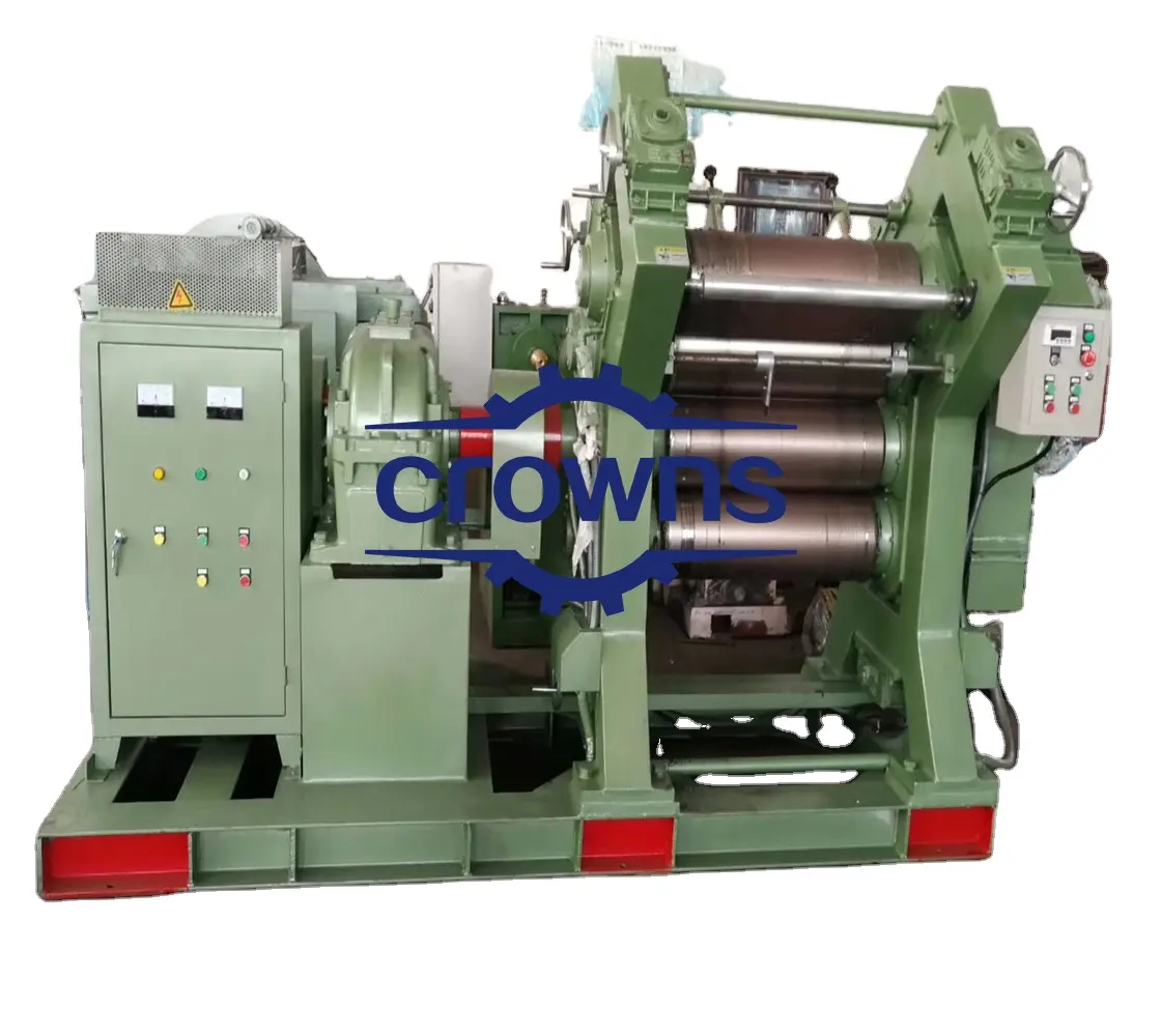 High Accuracy Rubber Calender Machine From China Factory Rubber Film production Line