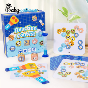 Nouveau jeu de société <span class=keywords><strong>interactif</strong></span> pour enfants 2026, jeu d'association Montessori avec cartes flash et <span class=keywords><strong>dés</strong></span> pour les tout-petits Z12240E - Product Image 5