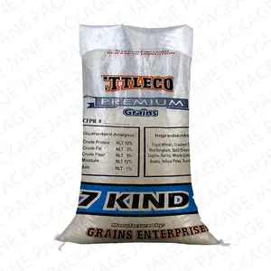Jane package sacchetti di polipropilene 25 killos sacchetti di imballaggio di semi di riso ibridi