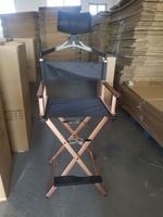 Zxm Chaise de Réalisateur Pliante Professionnelle de Haute Qualité en Alliage d'Aluminium pour Beauté, Massage, Extérieur et Loisirs