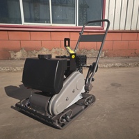 Prix usine Compacteur à plaque de type Wacker avec moteur à essence Loncin, piqueuse vibrante pour la construction