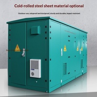 Armoire de réseau annulaire à gaz HXGW-12 40,5 kV, appareillage haute tension 630A, sous-station de type boîtier de dérivation de câbles