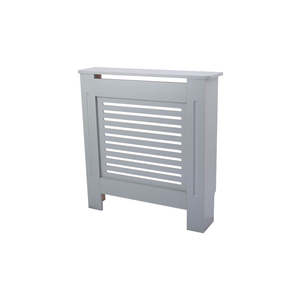 Freestanding Modern White <b>Decorative</b> <b>Panel</b> Radiator Cabinet-<b>MDF</b> Preservative-Treated Heater Cover for Living Room - Product Image 1