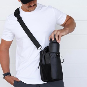 Usine OEM Logo personnalisé sac de bouteille magnétique sac à bandoulière magnétique Gym Fitenss tasse à eau sac de course avec fixation magnétique - Product Image 6