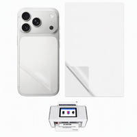 Protector de Pantalla para iPhone 15 16 17 Pro Max, Película Anti Luz Azul HD, Adhesivo para la Parte Trasera del Teléfono con Protección UV