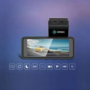 3,16 дюймов сенсорный экран тахограф 1080p высокой четкости автомобилей внутри автомобиля камера черного ящика автомобиля dash cam
