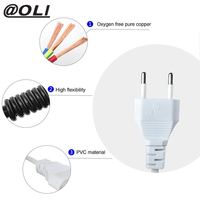 IMQ putih 2 Prong Printer 10A 250V IP20 PVC AC kabel daya/Printer kabel daya untuk peralatan rumah tangga