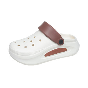 Women Soft Platform Nurse <b>Clogs</b> Summer Anti-slip Waterproof Slide Sandals Outdoor Beach Bathroom Slip On Shoes - Product Image 5