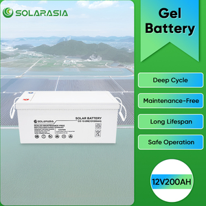 Batería de Gel de Almacenamiento de Energía Solar de Larga Duración, 12v 100ah 150ah 200ah 250ah 300ah, Almacenamiento Solar para Sistemas Solares - Product Image 5