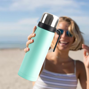 Bouteille isotherme de 32 oz pour maté, conçue pour une utilisation avec une tasse ou une <span class=keywords><strong>gourde</strong></span> à maté, bouteille d'eau isotherme à double paroi sous vide - Product Image 4