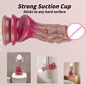 <span class=keywords><strong>Dildo</strong></span> Gigante de Silicona Suave con Sensación Realista, Potente Ventosa, Juguete de Masturbación para Hombres y Mujeres, Dildos Enormes - Product Image 4