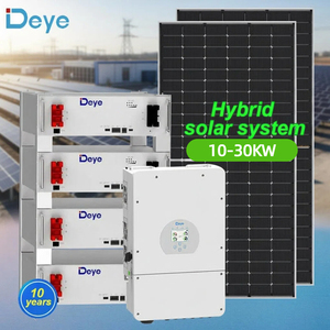 ระบบจัดเก็บพลังงานแสงอาทิตย์สำหรับบ้าน Deye ขนาด 5KW 6KW 8KW 10KW พร้อมแบตเตอรี่ลิเธียมไฮบริด Deye ชุดอุปกรณ์ครบชุด - Product Image 2