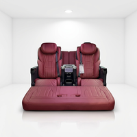 Sièges personnalisés de luxe style aviation pour MPV d'affaires, cuir Nappa, ventilation, chauffage, massage, kits de modification intérieure