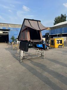 窓付きピックアップトラックベッドキャノピーアルミ合金材料360 ° テントカスタムフィットほとんどのピックアップモデル - Product Image 3