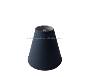 Cream White <b>Mini</b> Square Trapezoid Fabric Lampshade Brass Fitter Small Replacement Shade for <b>Bedside</b> <b>Table</b> Lamp - Product Image 2