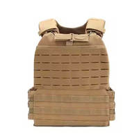 Vancharli Camouflage extérieur école Nylon découpé au Laser Style plaque transporteur tactique gilet sac pour Camping randonnée Trekking