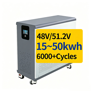 แบตเตอรี่ลิเธียม LiFePO4 48V 600Ah 30kWh 1000Ah 50kWh ระบบกักเก็บพลังงานแสงอาทิตย์สำหรับบ้าน พร้อมระบบจัดการแบตเตอรี่อัจฉริยะ (Smart BMS) หน้าจอ LCD ระบบไฮบริดกริด - Product Image 2