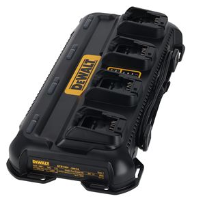 Chargeur de batterie Dewalt DCB1404 QW 20V 4 ports à charge rapide pour outils électriques - Product Image 1