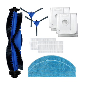 Ajuste para <span class=keywords><strong>Cecotec</strong></span> Conga 2290, cepillo Ultra Roller, cepillo lateral, filtro Hepa, paño de mopa, bolsa de polvo, piezas de aspiradora robótica de repuesto - Product Image 1