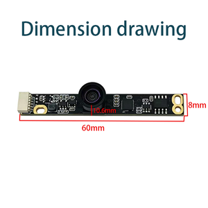 โมดูลกล้อง USB 1MP 720P WDR เซ็นเซอร์ CMOS 150 °   มุมมองการมองเห็นสำหรับอุปกรณ์ควบคุมการเข้าออกและระบบจดจำใบหน้า - Product Image 2