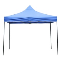 Tente pliante portable avec logo personnalisé, imperméable, structure en acier, tissu Oxford, pour publicité, événements, salons professionnels, auvent, gazebo