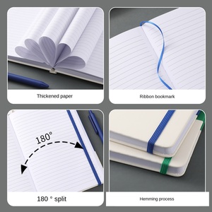 Dây đeo da A5 máy tính xách tay Bộ Quà Tặng tùy chỉnh kinh doanh <span class=keywords><strong>notepad</strong></span> đơn giản bìa cứng Internet nổi tiếng tay sổ cái - Product Image 3