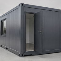 Maison conteneur insonorisée 40 pieds extensible préfabriquée modulaire bureau hôtel villa CE Laine de roche