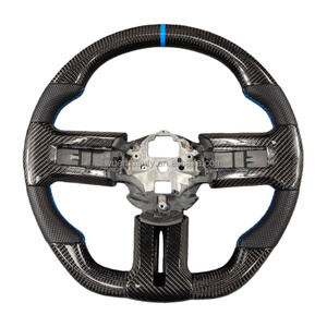 Volant en fibre de carbone personnalisé pour <span class=keywords><strong>Ford</strong></span> <span class=keywords><strong>Mustang</strong></span> 2008 2009 <span class=keywords><strong>2010</strong></span> 2011 2012 2013 2014 - Product Image 1