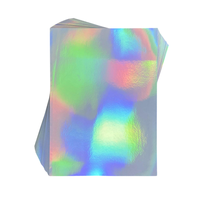El mejor papel adhesivo holográfico de vinilo de inyección de tinta imprimible de 8,5x11 pulgadas tamaño A4 impermeable