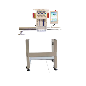 Máquina de bordar de una sola cabeza con 9/10/12/15 agujas para gorras, sombreros, camisetas, uso doméstico, 1 aguja - Product Image 1