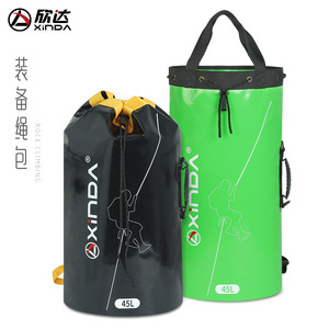 Bolsa de cuerda para escalada Xinda de 45L, mochila impermeable para escalada en roca, rescate en cañones y almacenamiento de equipo. - Product Image 2