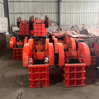 Concasseur à mâchoires électrique diesel, mini-broyeur de pierres, moteur, roulement, capacité max. 10t/h pour minerai de fer et granit