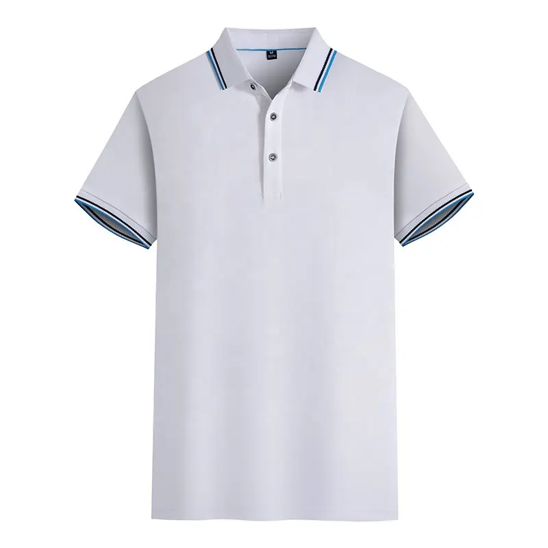 JL1228AファクトリーパーソナライズされたOEM高品質メンズポロTシャツ卸売半袖ゴルフコットンTシャツメンズ